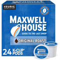 Maxwell House K-Cup Original Roast Coffee Compatible with Keurig Brewer - Medium - K-Cup - 24 / Box (8043)