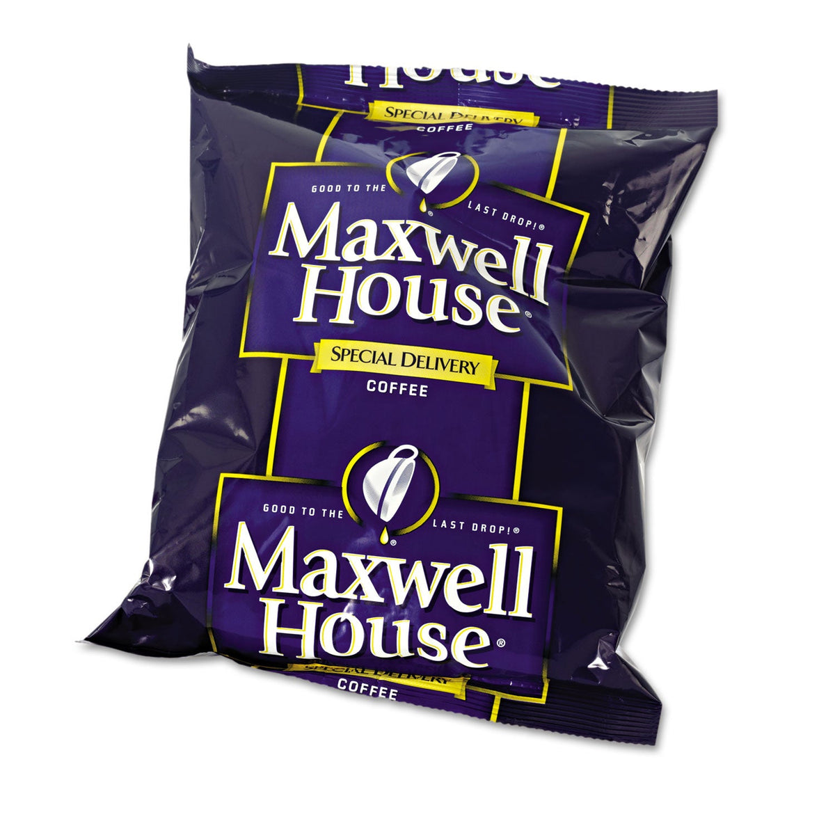 Maxwell House Coffee, Regular Ground, 1.2 oz Special Delivery Filter Pack, 42/Carton