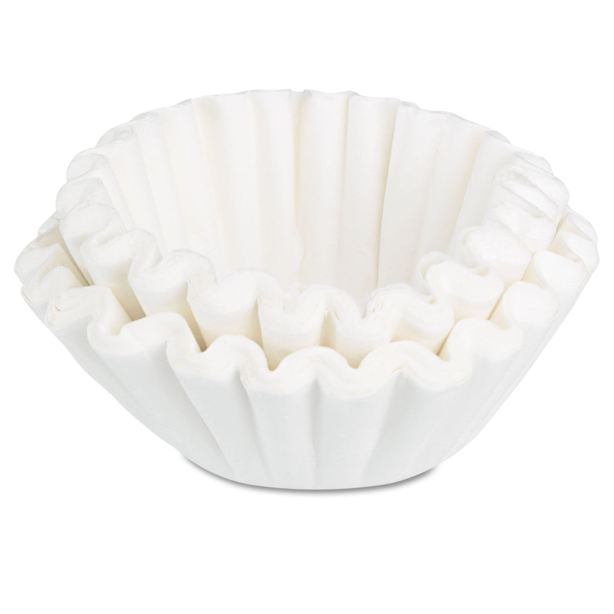 BUNN Coffee Filters, 8 to 12 Cup Size, Flat Bottom, 100/Pack, 12 Packs/Carton