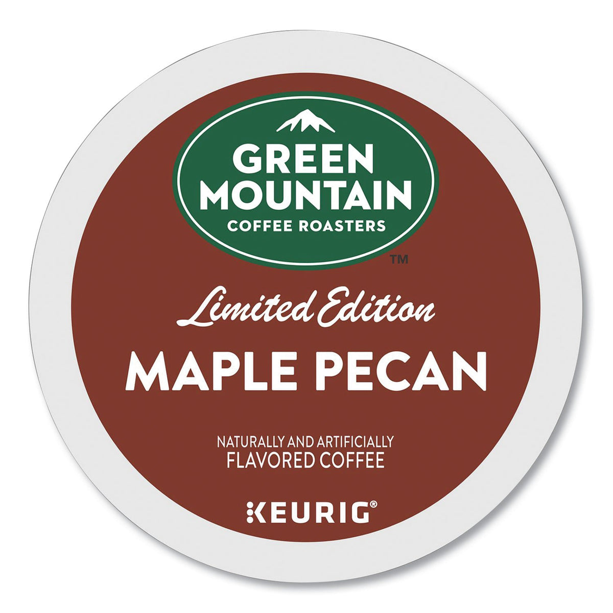 Green Mountain Coffee K-Cup Pods, Maple Pecan, 24/Box