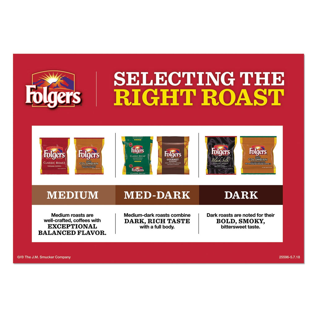Folgers Coffee, Simply Smooth, 27 oz Canister, 6/Carton
