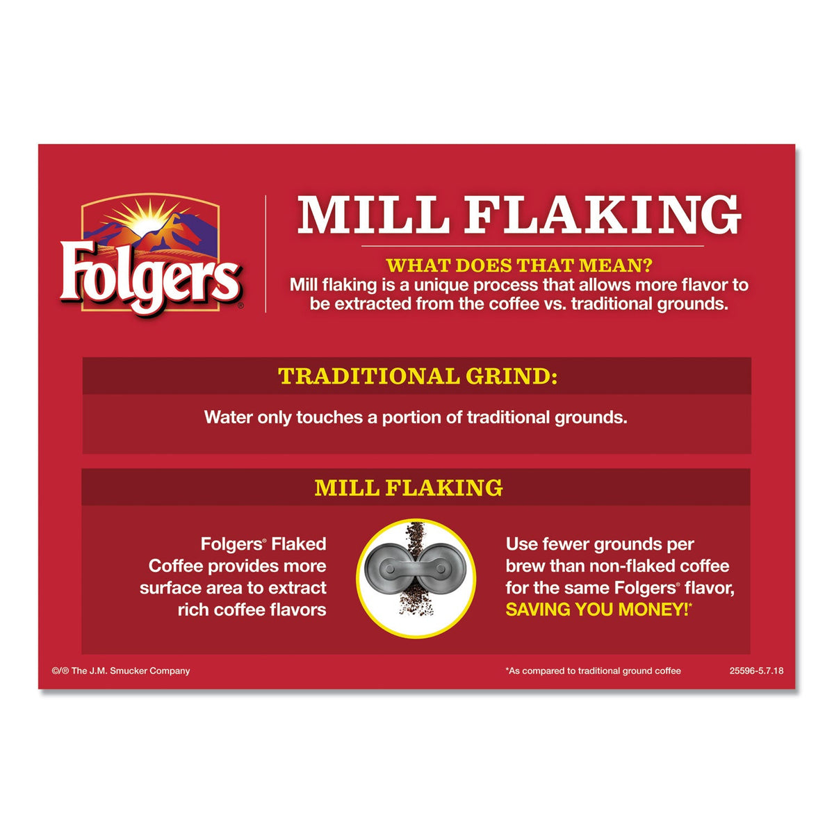 Folgers Coffee Filter Packs, Black Silk, 1.4 oz Pack, 40Packs/Carton