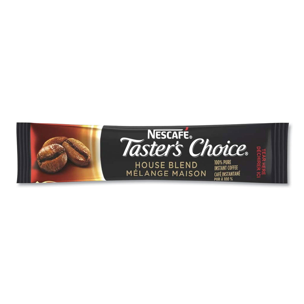 Nescafé Taster's Choice House Blend Instant Coffee, 0.1oz Stick, 6/Box, 12Box/Carton