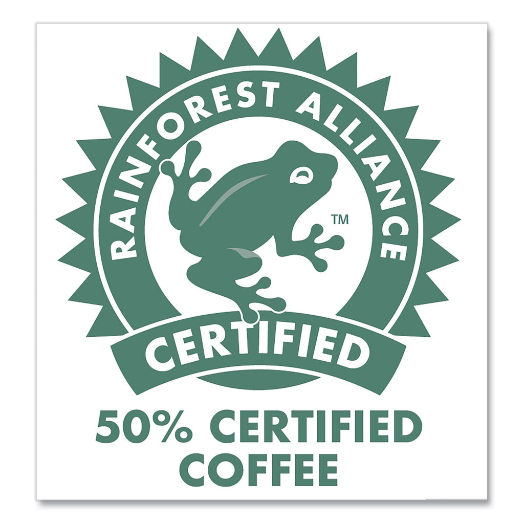 1850 Coffee Fraction Packs, Pioneer Blend, Medium Roast, 2.5 oz Pack, 24 Packs/Carton