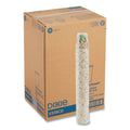 Dixie PerfecTouch Paper Hot Cups, 8 oz, Coffee Haze Design, 50/Sleeve, 20 Sleeves/Carton