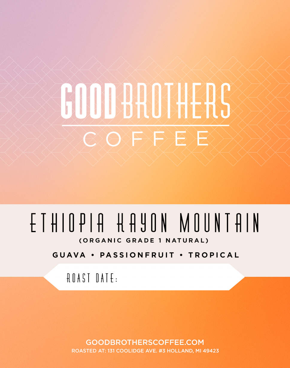 Ethiopia Kayon Mountain Organic G1 Natural