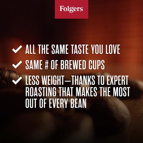 Folgers Colombian Medium Roast Ground Coffee, 22.6 Ounce